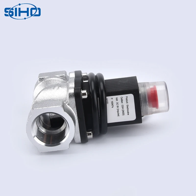 Top quality aluminum gas emergency cut off solenoid valve