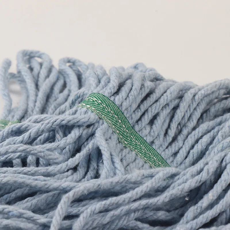 Heavy Duty 500g Pure White Cotton Mop Refill Industrial Cleaning Cotton Mop Head Reusable Mop Head