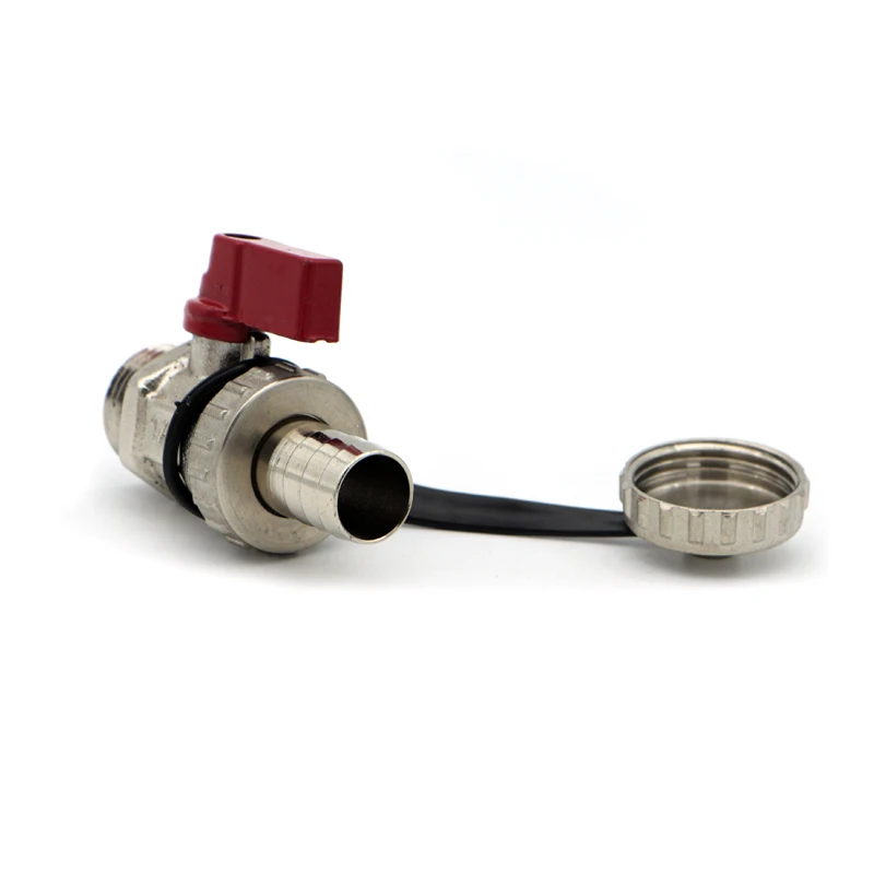 Brass fitting drain valve with Pressure Relief Drain brass material manifold drain valve