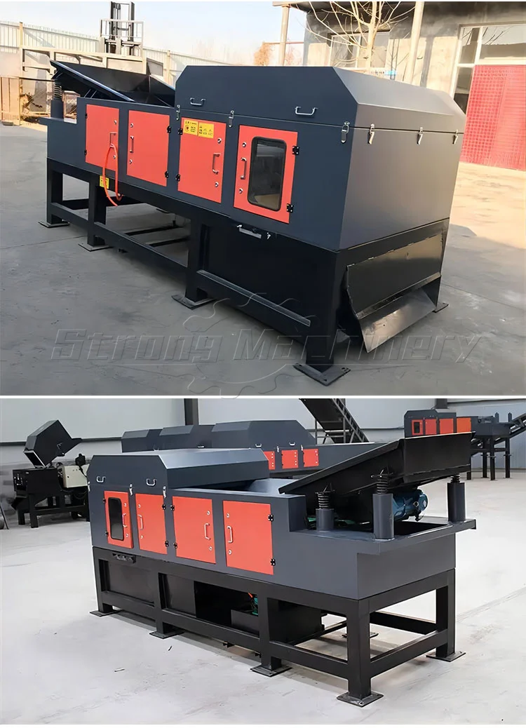 Aluminum and copper sorting machine eddy Current Separator Eccentric Eddy Current Separator Product for recycling metal