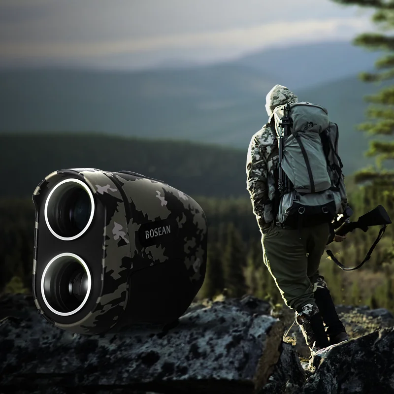 Bosean Hunting Laser Rangefinder 1000m Outdoor telemetro laser golf Hand-held Laser Rangefinder for hunting
