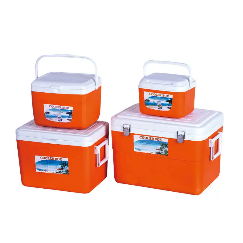 5L 13L 27L 45L 4 Pcs Plastic Cool Box Portable Waterproof Insulation  Plastic Ice Cooler Box Sets for Cans