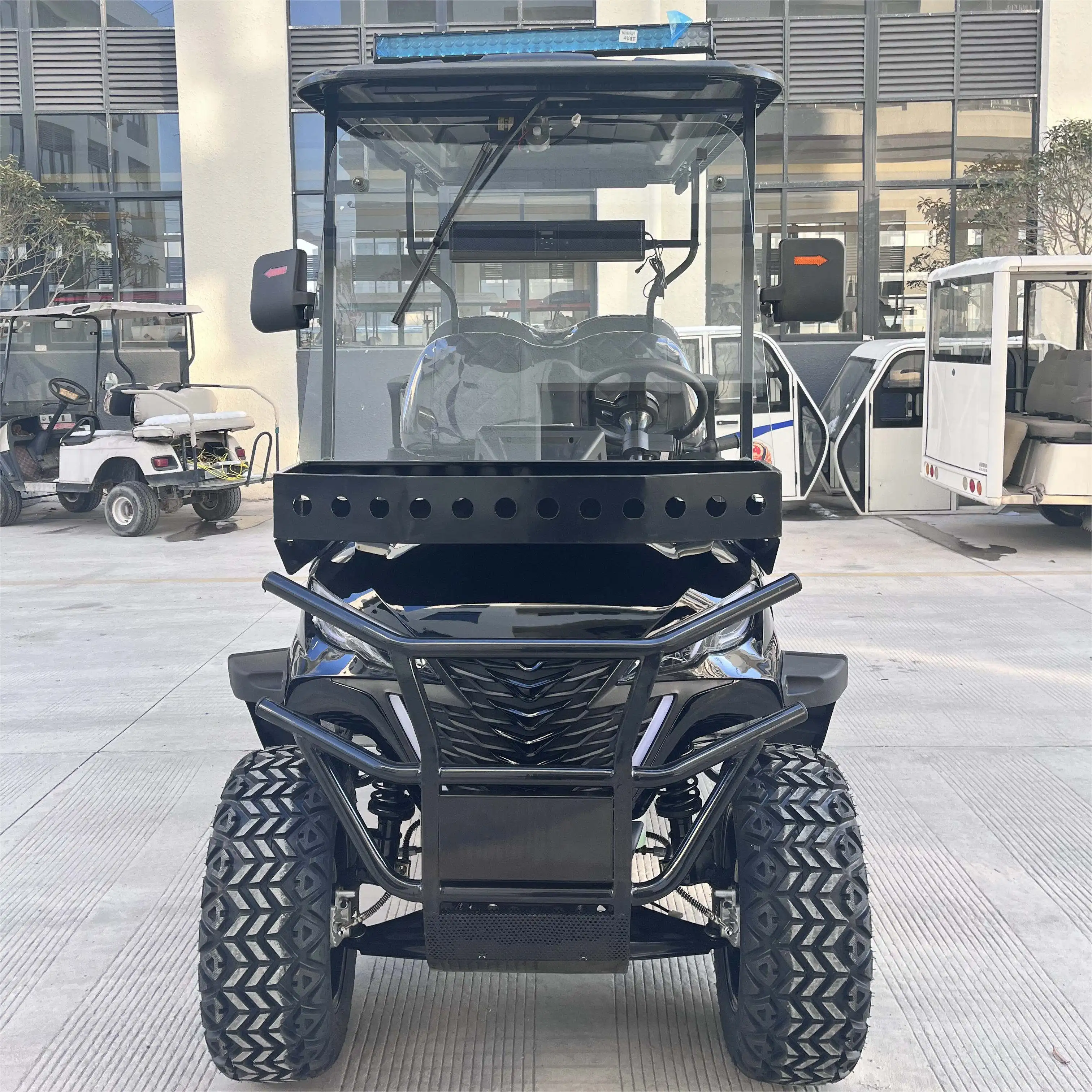 4 Seats Gas Powered Brand New Motorized Gas Golf Cart 4 Seater