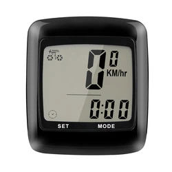 SUNDING SD-201C Bicycle Computer Wireless Bike Computer Rainproof Speedometer Odometer Luminous Temperature Bike Speedometer