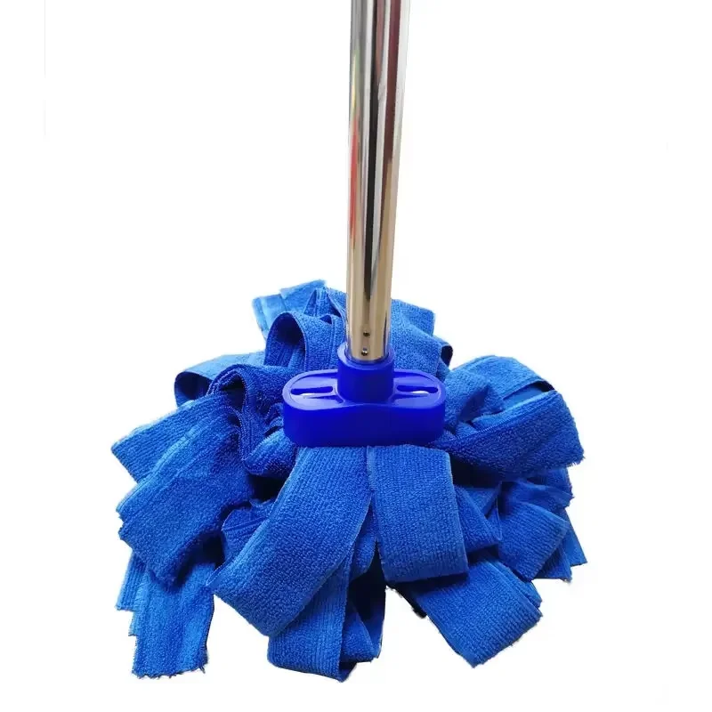 Hot Deal Microfiber Cloth Plastic Mop Head Refill for Household Floor Cleaning
