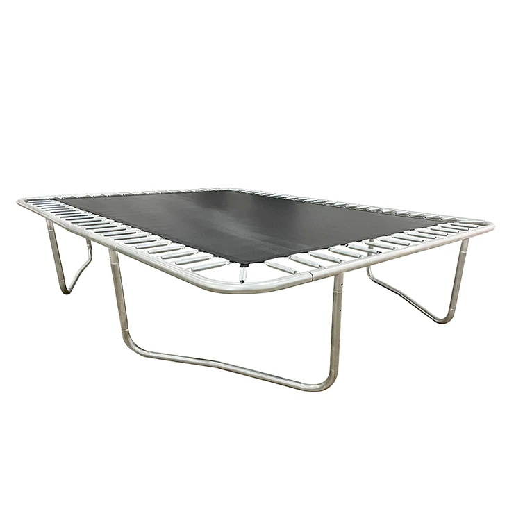 TUV Certified 15 Ft Rectangle Trampoline With Safety Enclosure Outdoor Jump Rectangular Trampoline For Kids Adults