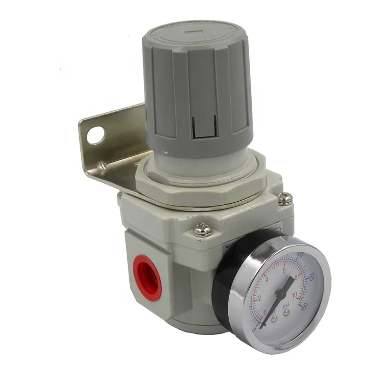 
New Style SMC Type Air Pressure Regulator Air Regulator AR4000-04 With Gauge G1/2 