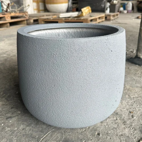 Planters Large Outdoor Set 6 Pcs High Quality Eco-Friendly For Garden Rectangular Shape Fiberglass Planter Garden Pots