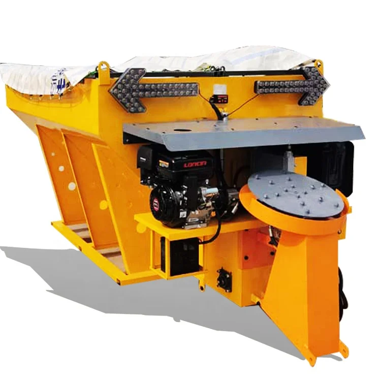 Snow melting spreader Salt spreader Road snow melting machine Suspended