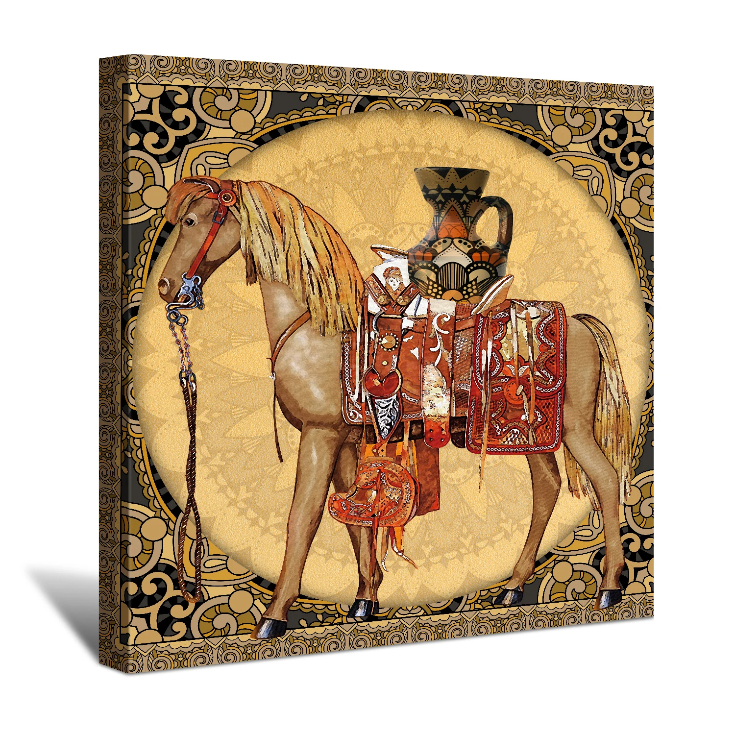 Colorful Classicism Oil Painting Manufactures In Usa Wall Home Decor Art Picture Custom Canvas Print For Living Room Decor