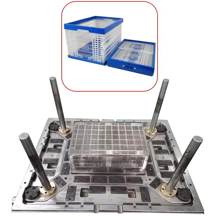 Customized Folding Chicken Cage Mold for Animal Husbandry Plastic Cage Mold Opening and Injection Molding
