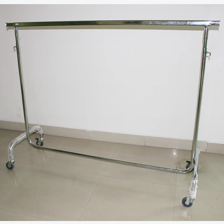 Вешало-стойка для одежды. Вешалка напольная металлическая передвижная на колесах