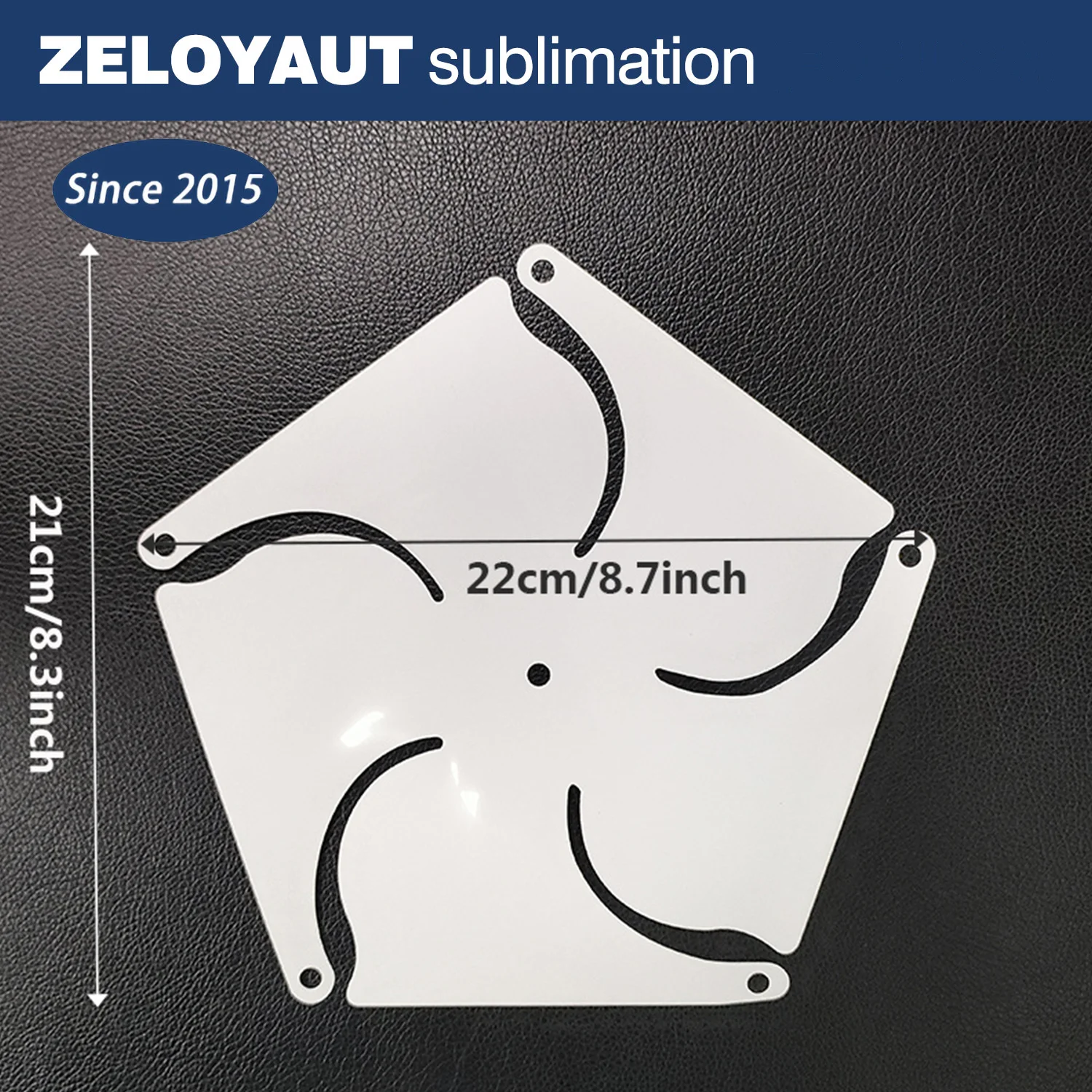 Zeloyaut PET plastic magic sublimation blank hand windmill blanks windmill outdoor kid toy hand windmill blank decorative