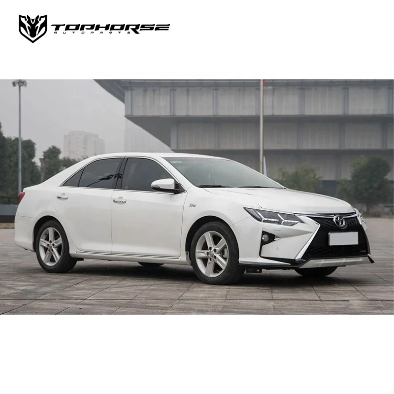 2012+ Facelift Bumper For Toyo-ta Camry Body Kit Front Grille Car Accessories PP Material
