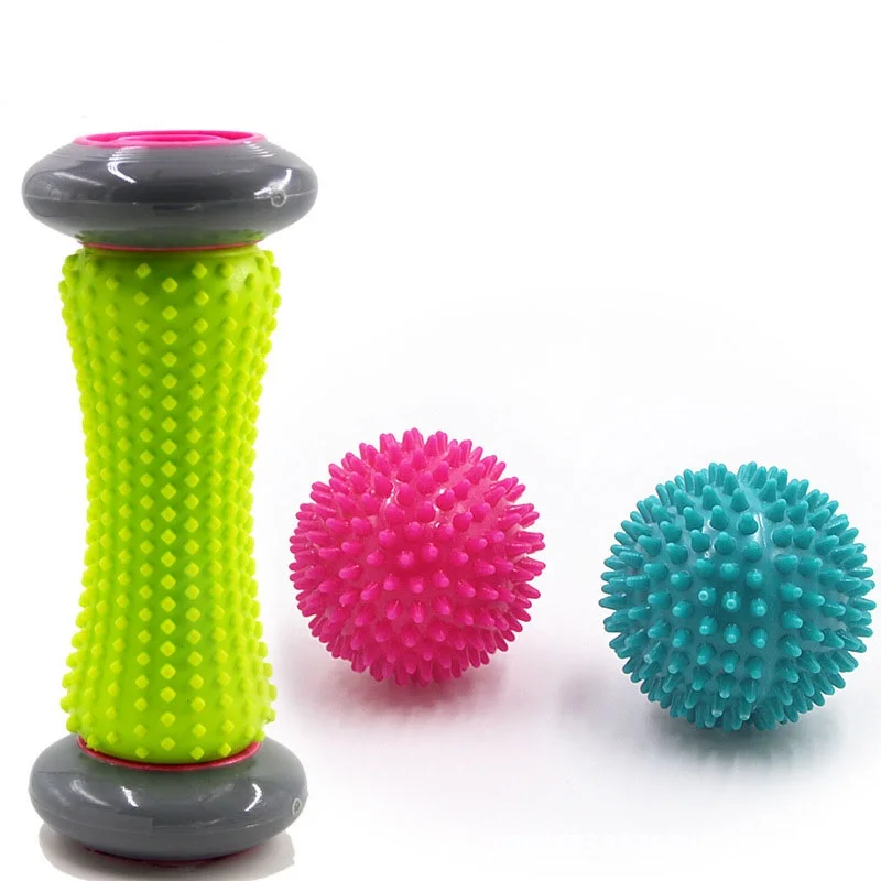 Innovative Foot Massage Roller Foot Hedgehog Ball Massafe Ball Set to Relieve Sore Muscles