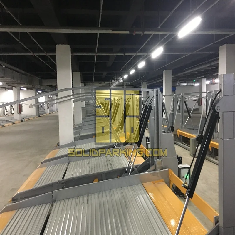 Factory Direct Sale Two-pillar Hydraulic Drive Car Parking Tilting Lift for Limited Space