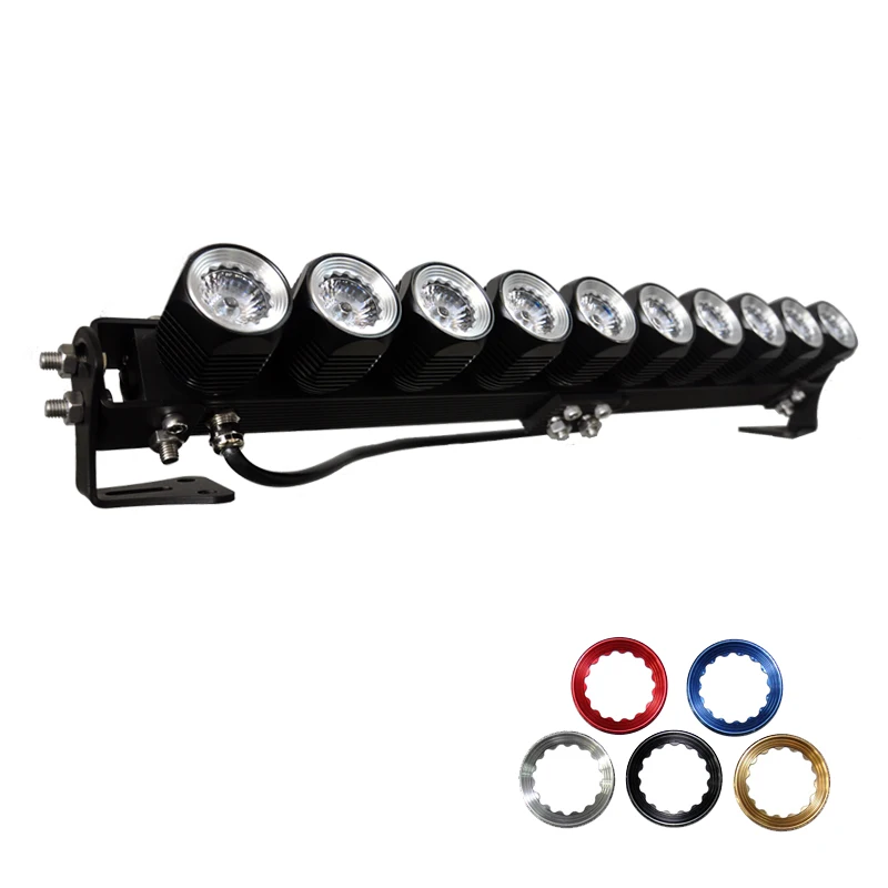 DIY concept modular LED light bar off road superior quality LED driving light bar 52 inch 250w for truck