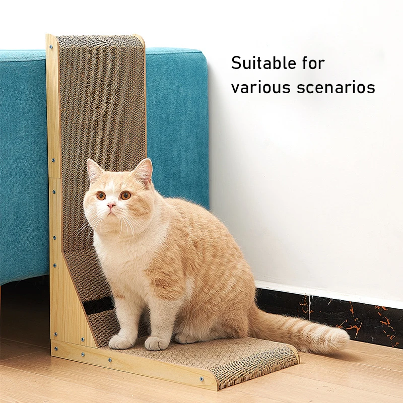 Hot Sale Multi Function Paper Cat Scratcher Stable and Durable Interactive Pad