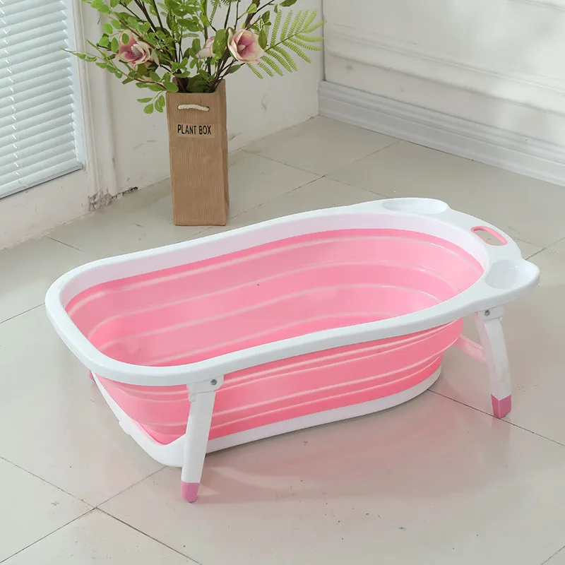 New PP Plastic Material Baby Bath Tub Foldable