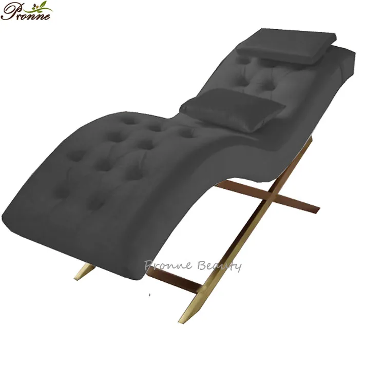 modern luxury new design electric beauty salon treatment table pink custom curve lash extension bed