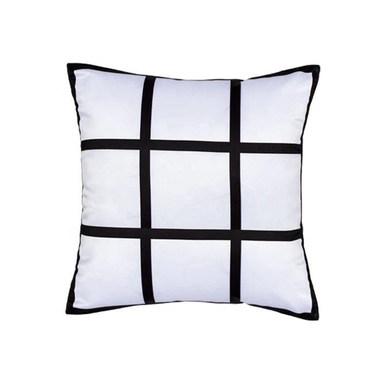 Custom Blank Sublimation Peach Skin 100% Polyester Panel Pillow