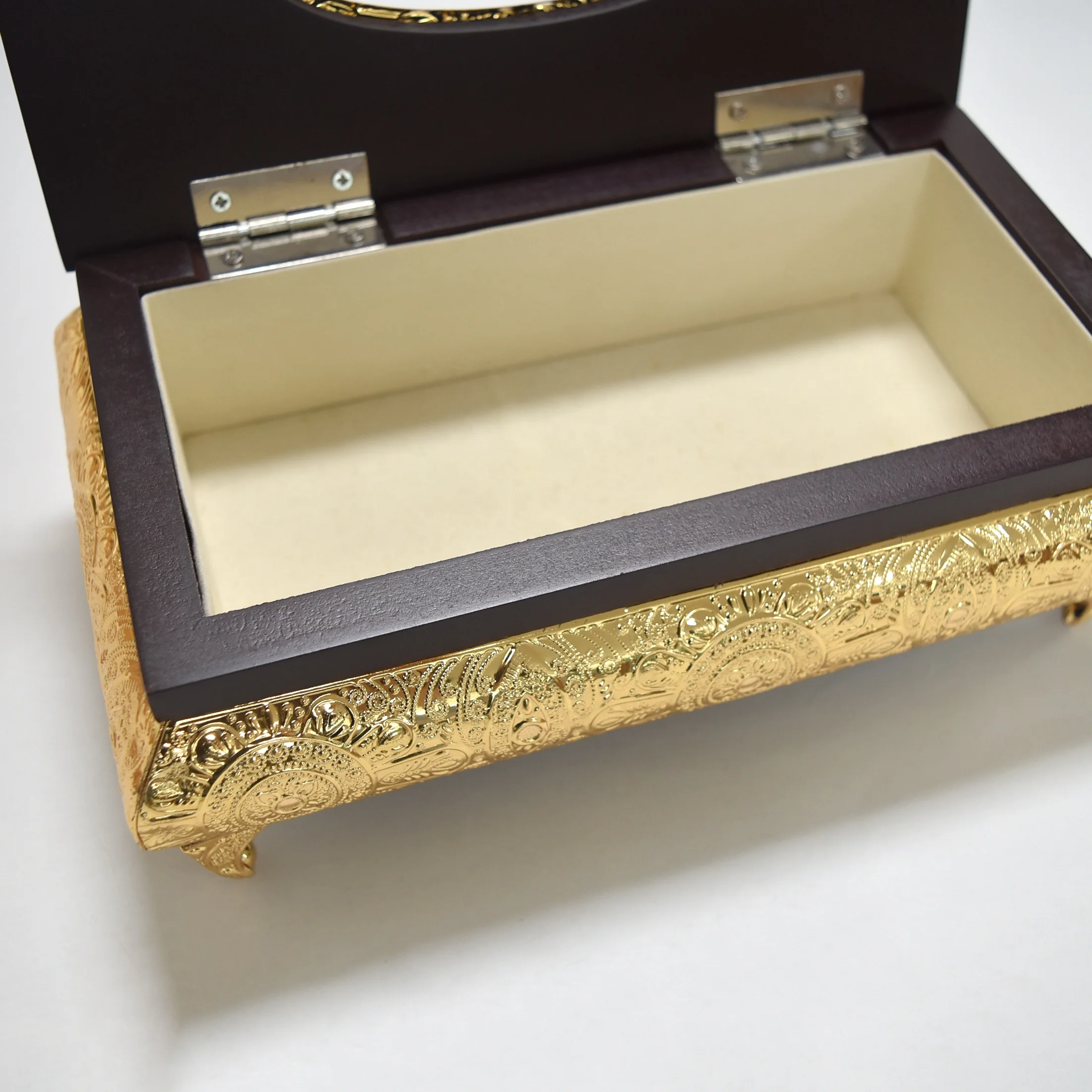 Tableware hotel home decoration red wooden facial napkin holder tissue box