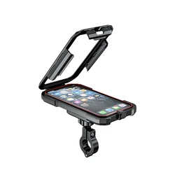 Wireless Charger Motorcycle Mount 5.5-7.0 Inches Phone Bike Holder For Bicycle And Motorcycle