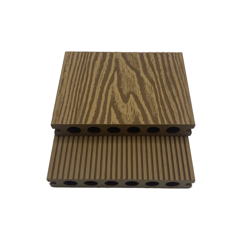 decking wpc 3d embossed floor deck outdoor plastic wood composite anti-uv decking