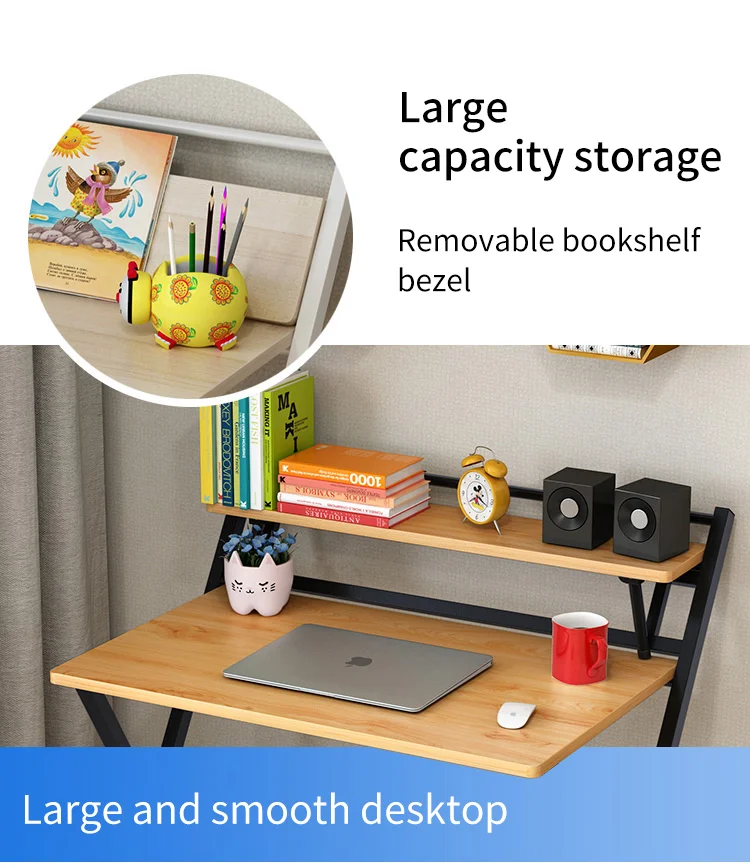 Современный простой складной компьютерный стол Бесплатная установка домашний настольный