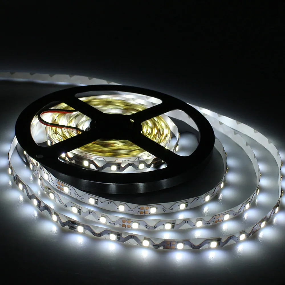High CRI 60LEDs/M smd 2835 s shape flexible 12v led strip 60 LEDS IP20 foldable led light strip