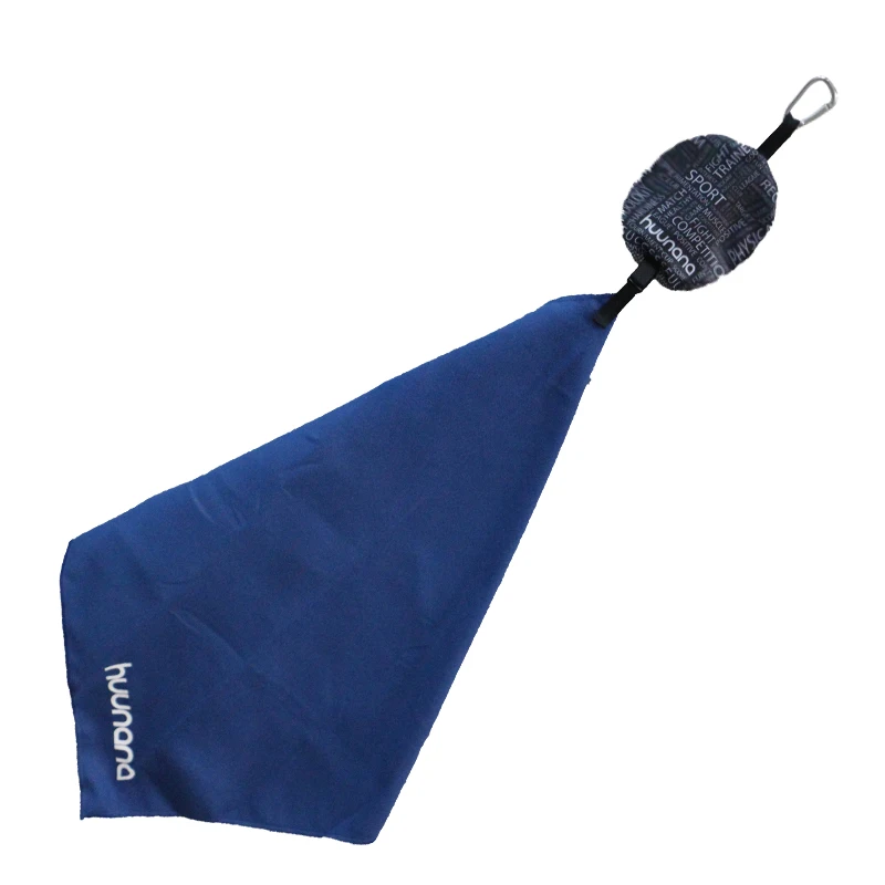 Custom Size Mesh Bag Microfiber Sport Gym Towel with Logo