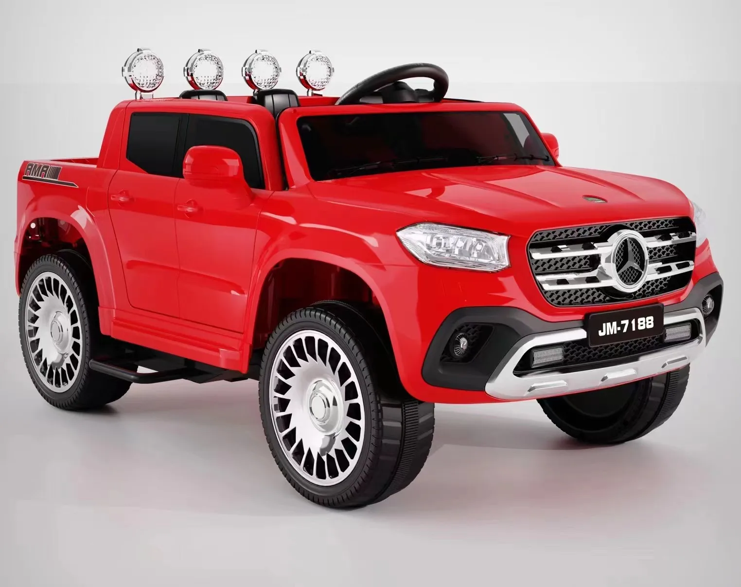 New Ride On Cars 12v Big Battery 380 Motor Driving Toys Led Light Licensed kids police car battery ride on car for kids