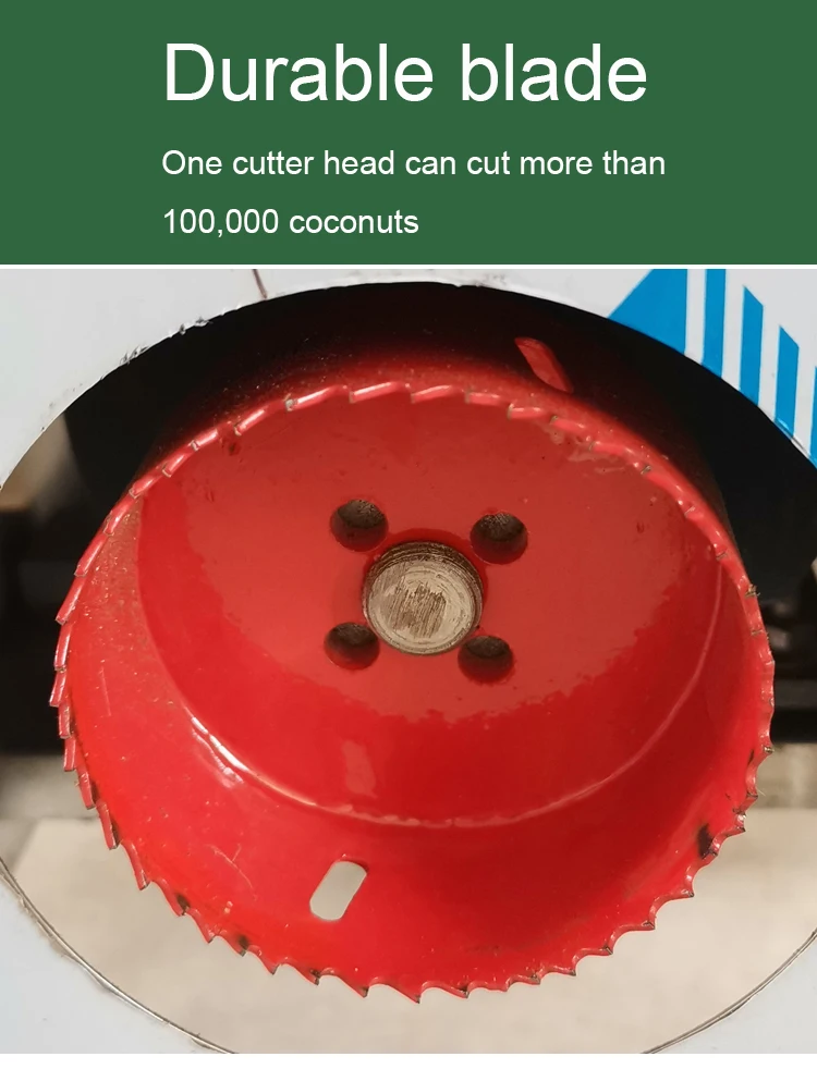 Automatic Commercial Coconut Hole Digging Machine Electric Coconut Hole Opening Machine