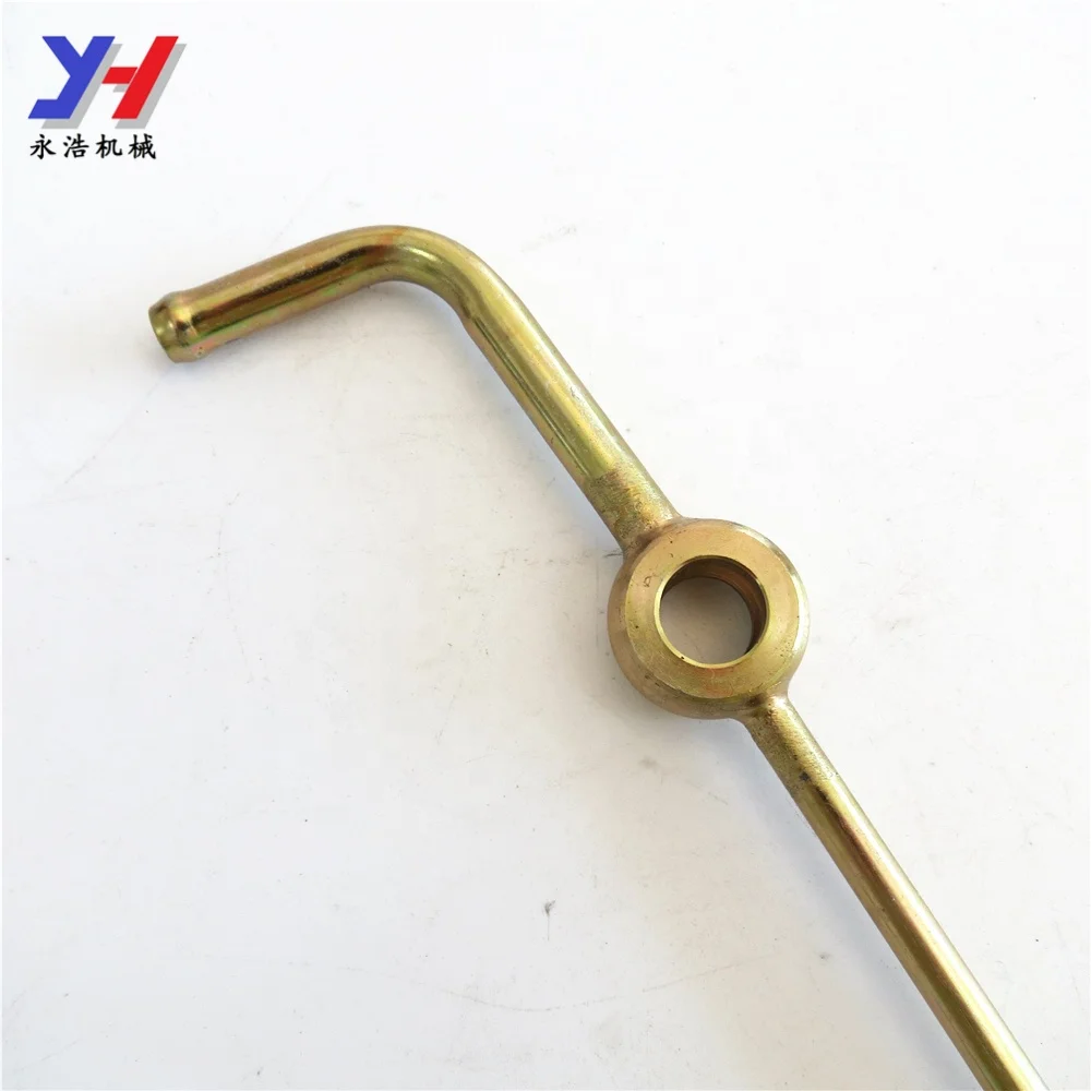 Through-hole OEM Small diameter brass pipe tube