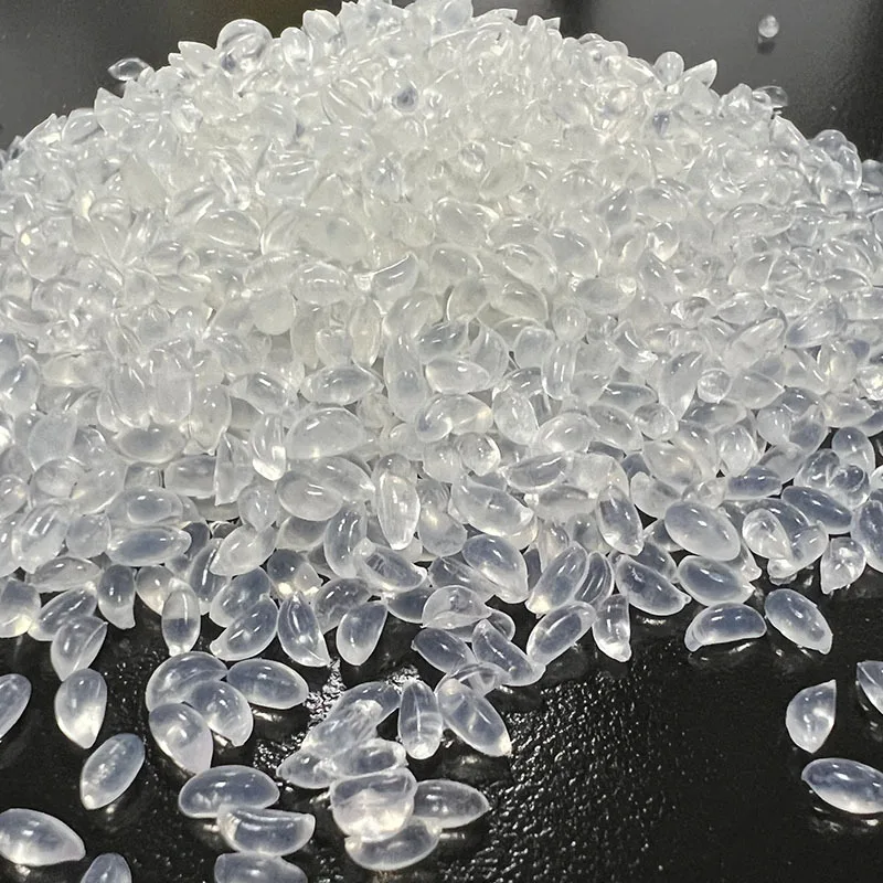 Customized Colors odorless Safty Food Grade ultra soft TPE/TPR plastic raw materials for masturbator cup materials