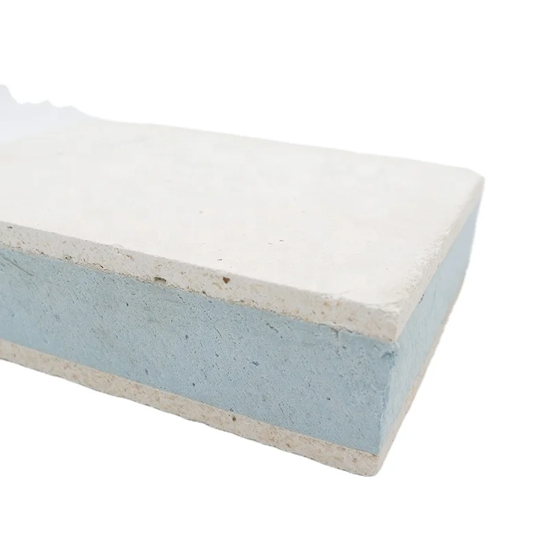 Covered decorative mgo board a1 fire resistant board concrete sandwich panels