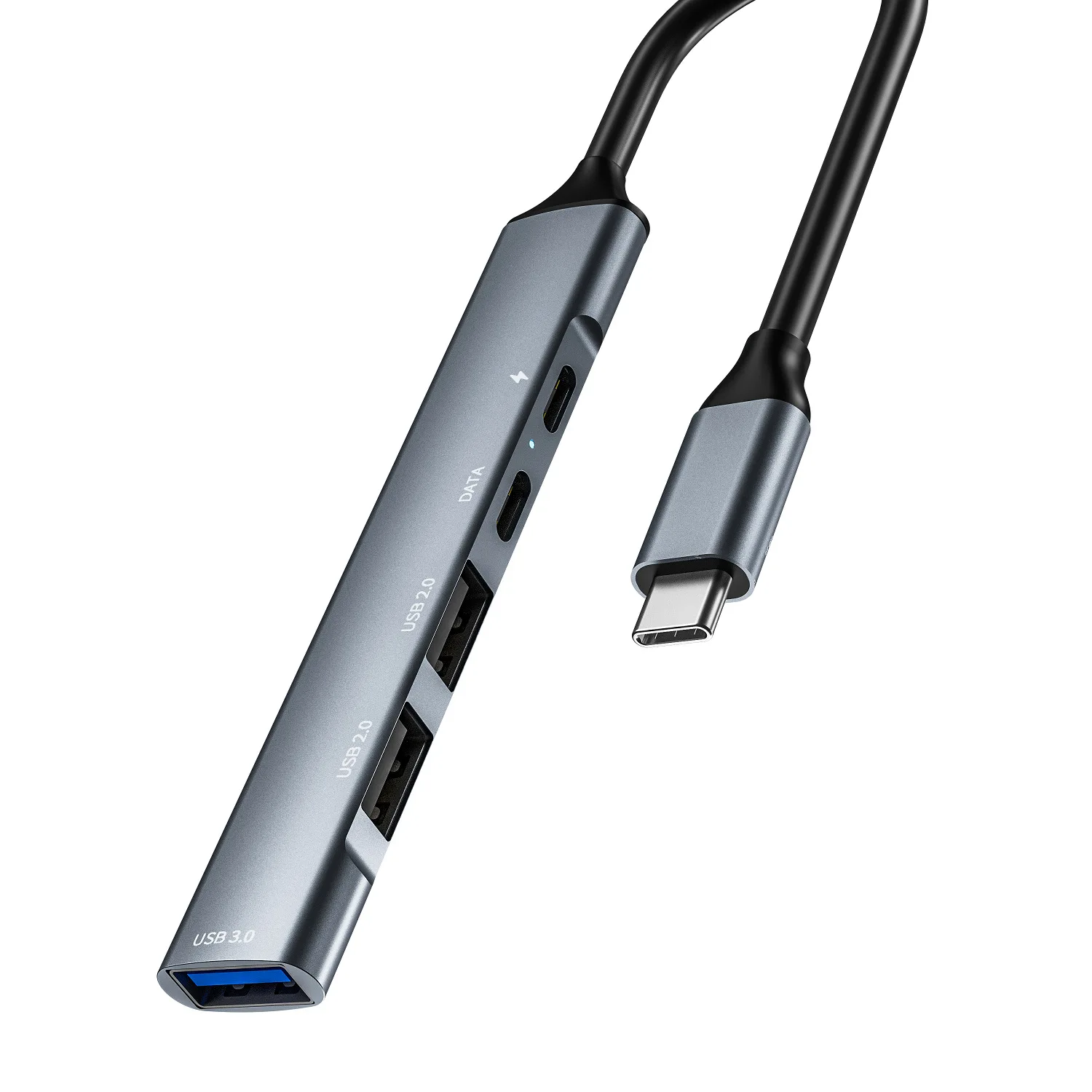 Разветвитель USB Type-C 5 в 1 многофункциональный конвертер 3 0 разветвитель адаптер для ноутбука и телефона с
