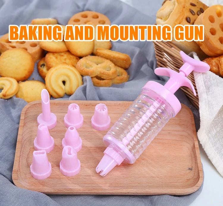 8pcs Icing Piping Nozzles Pastry Tips Cake Sugar craft Decorating Tool Set with Plastic Pastray