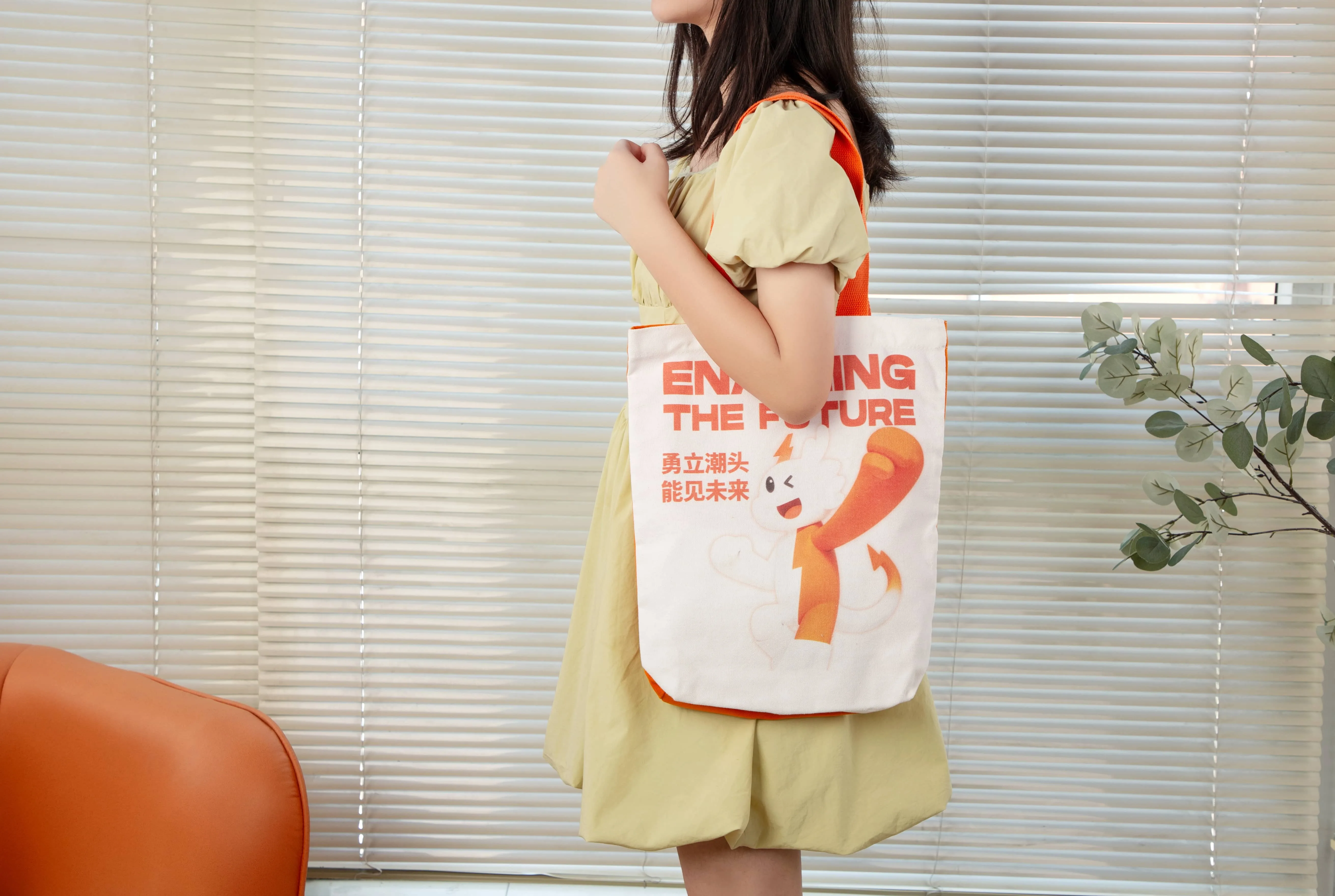 eco natural extra large cotton canvas purse dust bags with custom printed logo