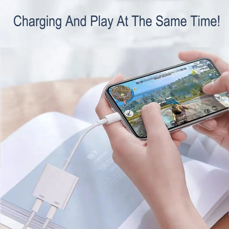 
premium digital 2 in 1 dual usb type c headphone adapter for Samsung/Huawei/Google/Xiaomi/Oppo/Vivo 