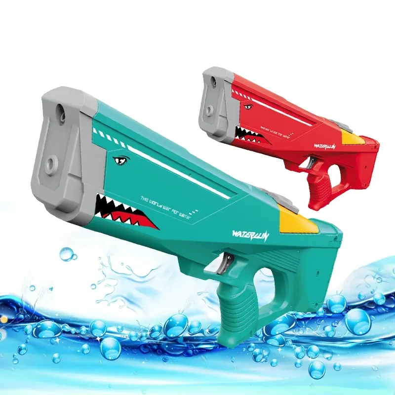 Children's Toy Water Gun Electric Shark Large Capacity Burst Water Gun