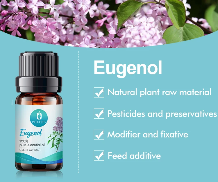 Wholesale Bulk Eugenol Clove Oil Private Label Eugenol Dental 100% Pure Natural Organic Eugenol