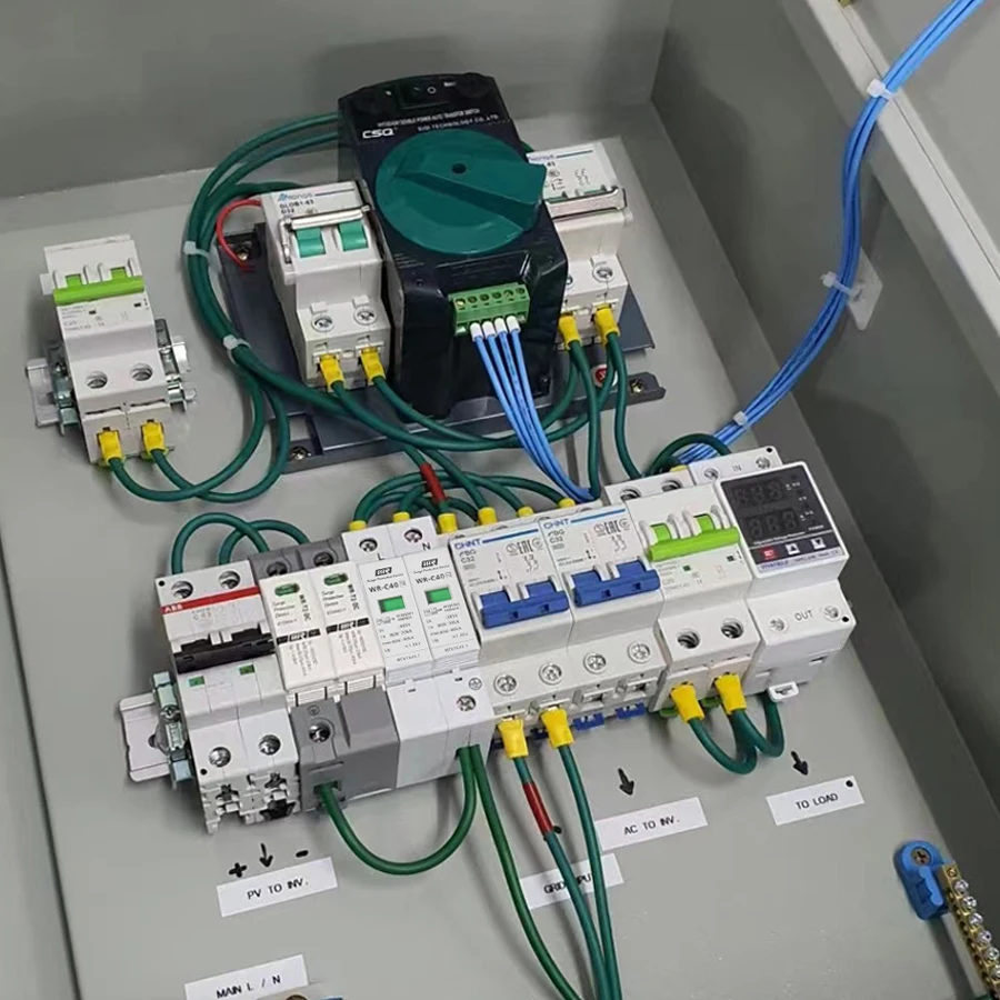 WRDZ Lightning Arrester DC 1000V 20KA 40KA SPD Discharge Current Surge Protector DC