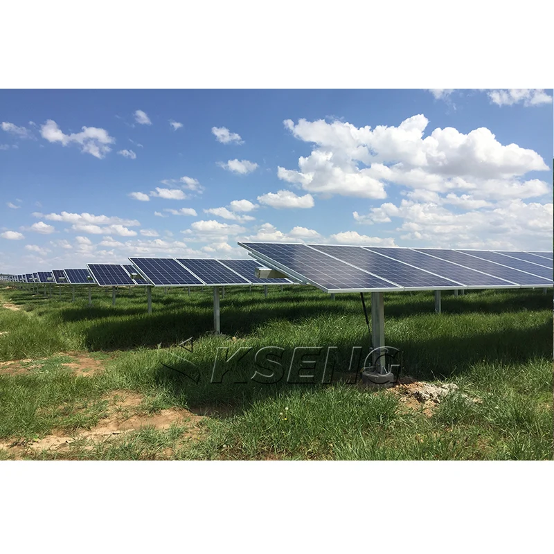 Kseng professional manufacture 1MW One axis solar tracking system single axis solar tracker kit