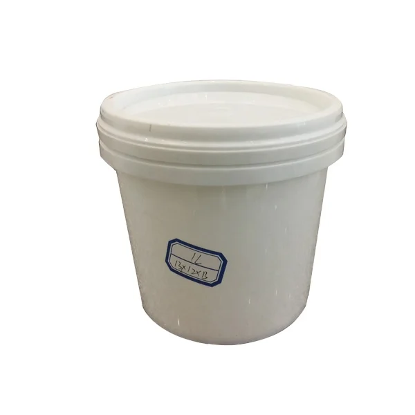 1 liter plastic bucket with tightness lid for paint or coatings packing