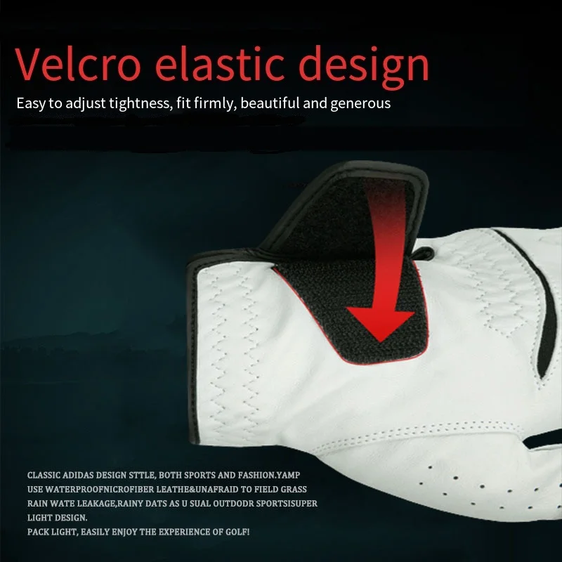 Wholesale Fj Gloves Printed-Golf-Glove Vw Box Latch Fashion Heated Holder Personalised Golf Glove With Magnetic Ball Marker