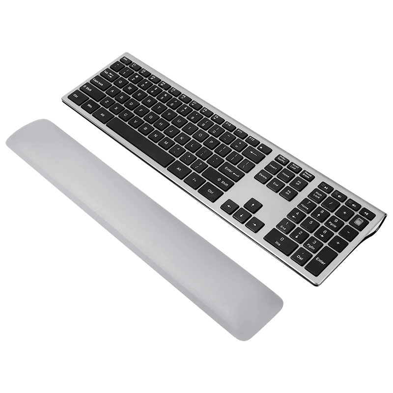 Anti-slip Silicone Gel Bottom Soft Resin PU Keyboard Mouse Support Wrist Elbow Rest for Office Hand Rest Pillow Cushion Pad