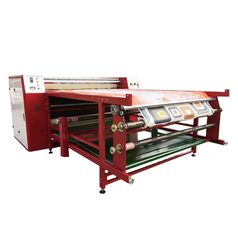 1.2m 1.7m 1.9m oil heating heat press machine sublimation calender