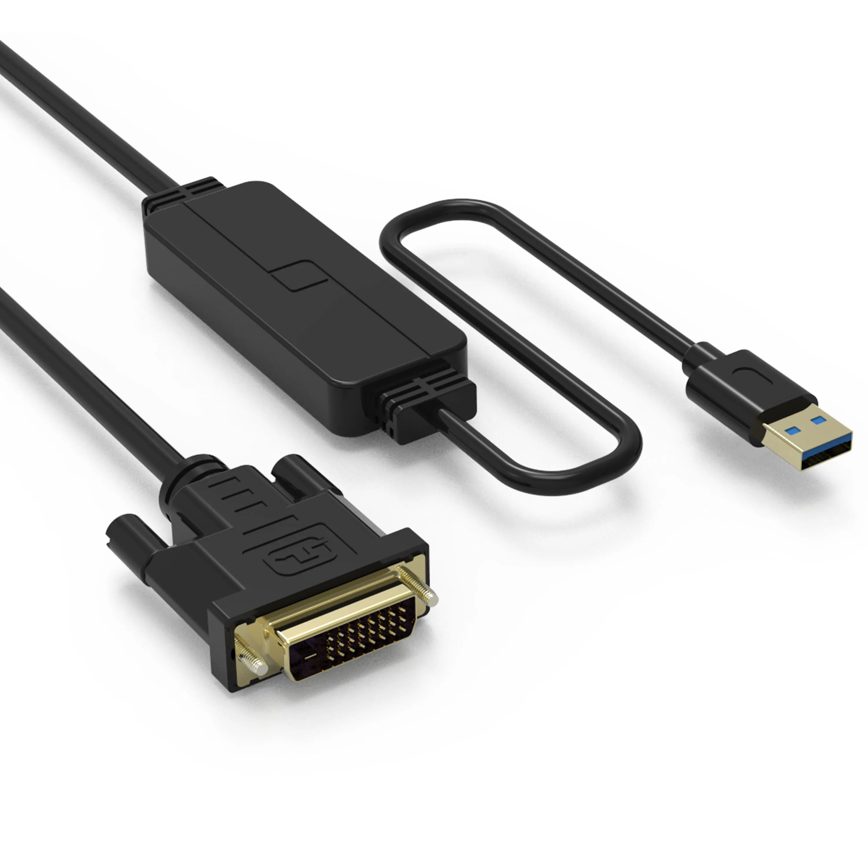 USB C TO DVI MALE FOR MULTIPLE PORT ADAPTER FOR MONITORS SUPPORT 4K@60HZ