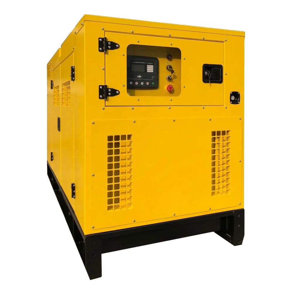 KOSTA Small water cooled 50Hz 60Hz diesel engine 16kw 20kva Yangdong diesel generator with silent canopy